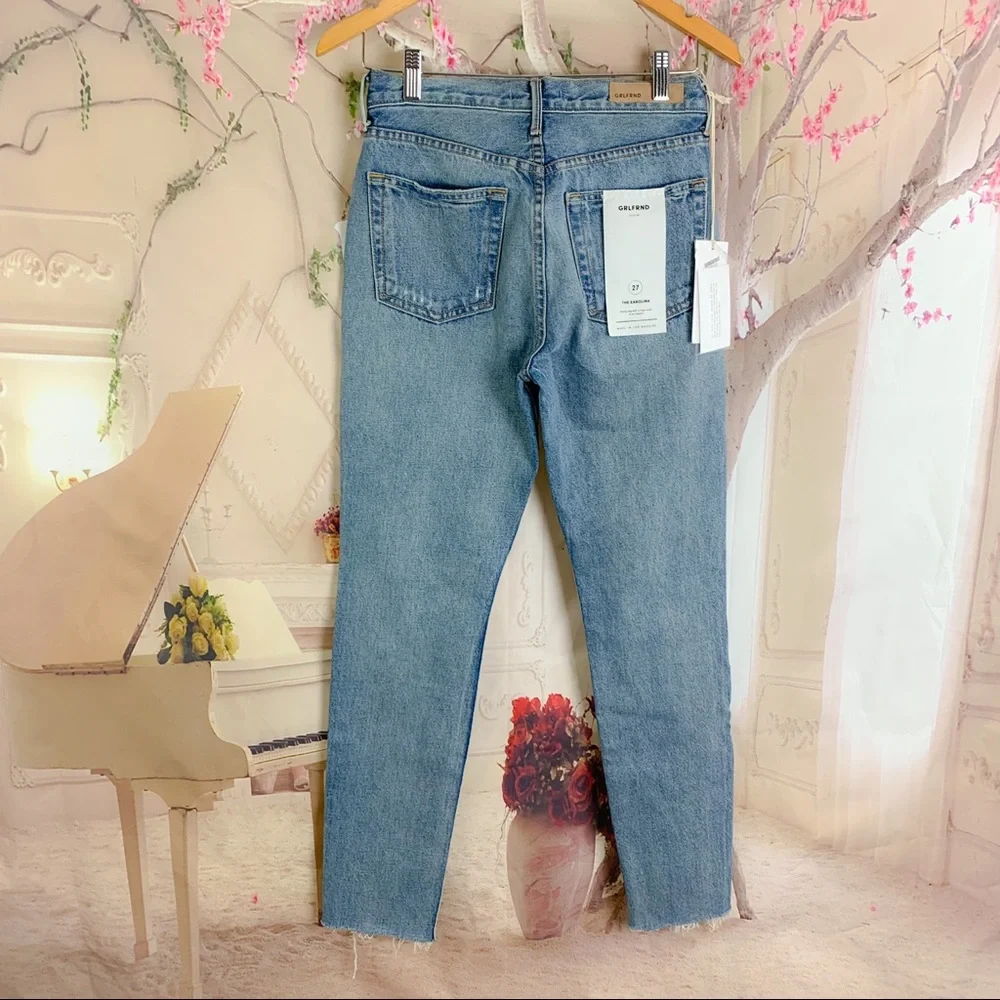 NEW Grfrnd Karolina High Rise Skinny Raw hem in Last Dance - Picture 7 of 10